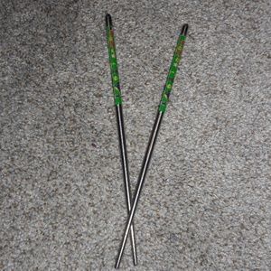 🎁 Metal Enamel Cloisonne Hair Sticks 8.5 in